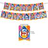 Cartoon Pliming Plims Thema Kindergeburtstag Party Dekoration Hintergrund Zubehör Ballon Set Kuchenaufsätze Banner Kulisse Kindergeschenk