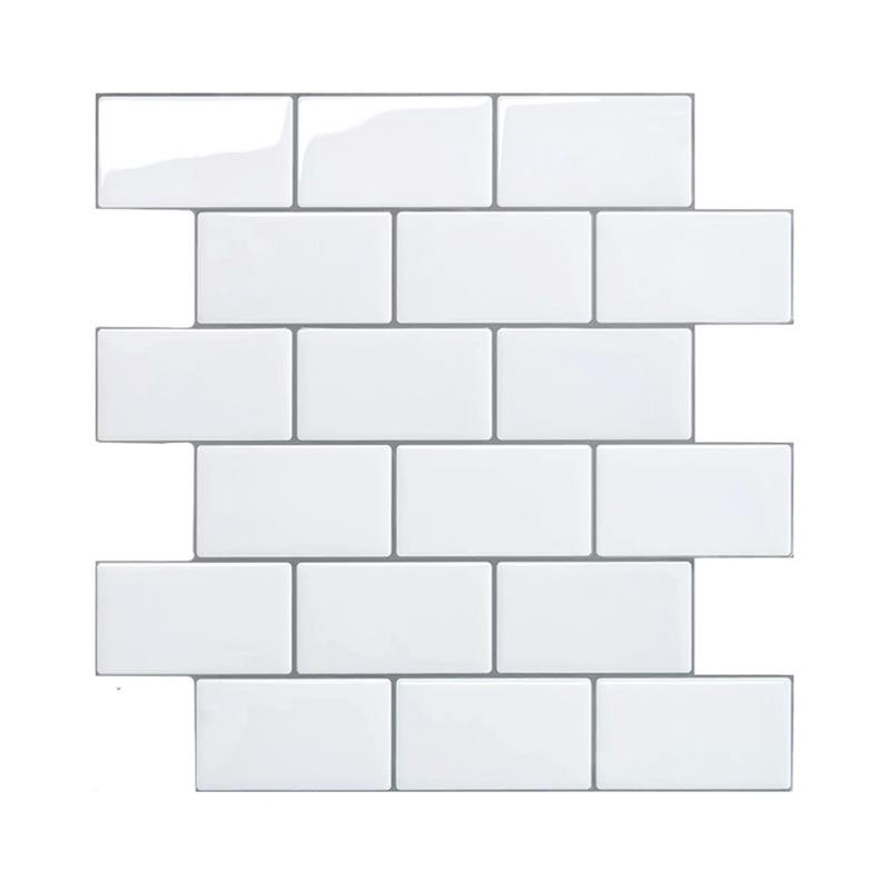 3D Vodotěsné epoxidové nálepky na obklady do kuchyně a koupelny - evropský, americký, australský a japonský styl