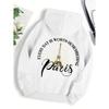 Paris Simple Letter Pattern Print Female  Hoodie
