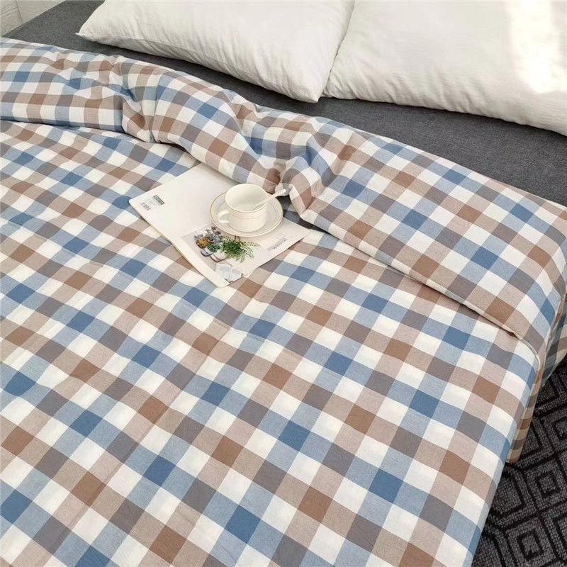 Baumwoll-Bettlaken Vier Jahreszeiten Weiches Spannlaken für King- und Queen-Size-Bettwäsche Haushalt Hotel Wohnheim Matratzenbezüge