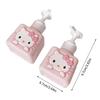 Sanrio Cute Empty Bottle Anime Hello Kitty Large Capacity Bottle Refillable Lotion Hand Soap Bottle Shampoo Shower Gel Bottle