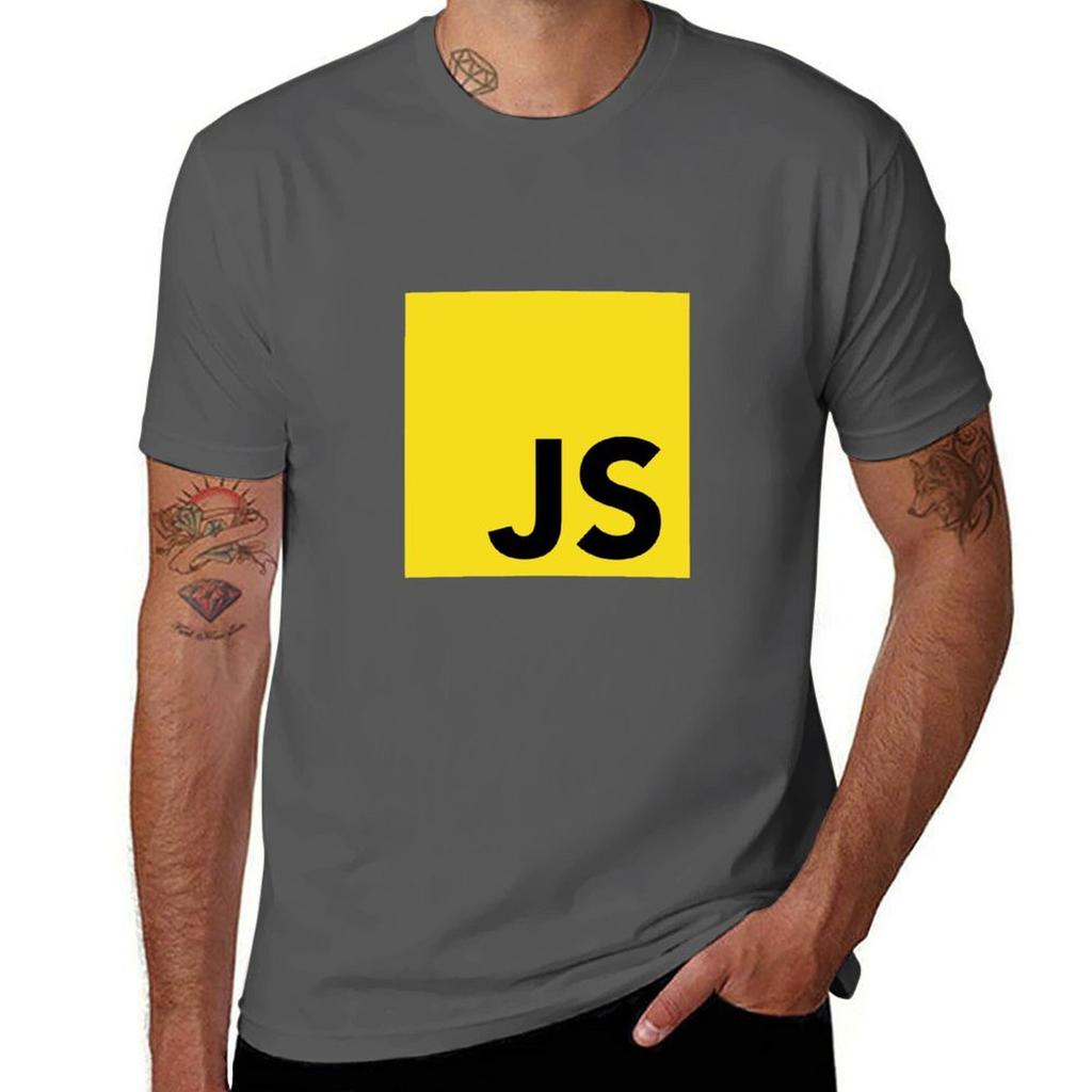 Javascript Programmer Logo Tshirt Work Outdoor Short Sleeve Tee