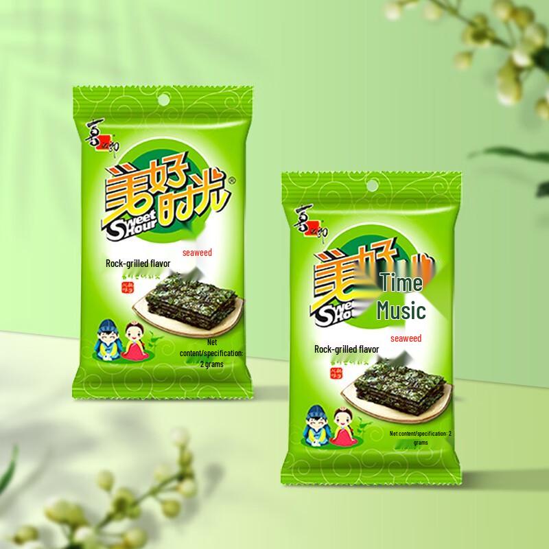 Mei Hao Shi Guang Korean Style Roasted Seaweed Snacks