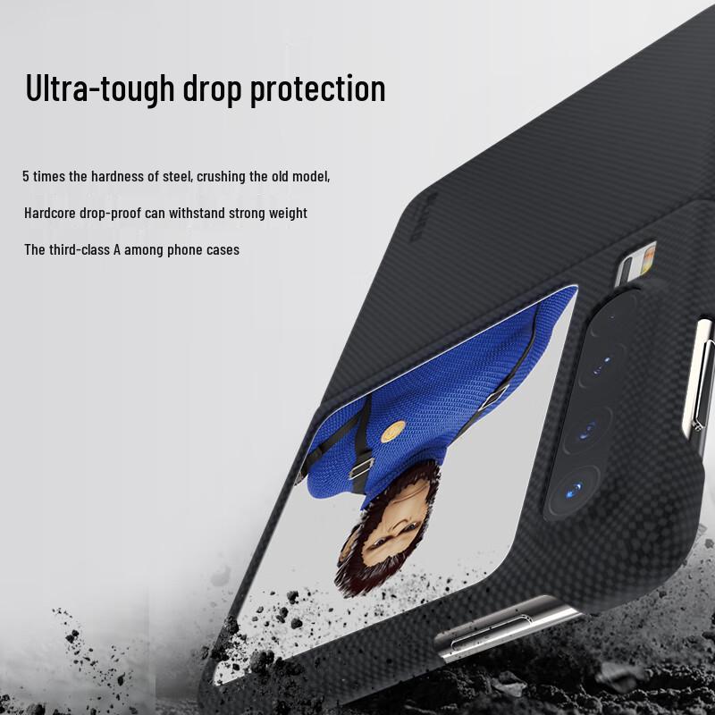 BLUEO Collector's Edition Kevlar Aramidfaser Handyhülle für Huawei Pura X