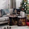 Santa & Deer Christmas Pillow CoverSuitable for Sofa Car Bedroom Decorative Cushion Cover Pillow Cover