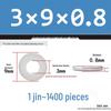 Extra Thick Galvanized Iron Flat Washer, Round, M3-M62