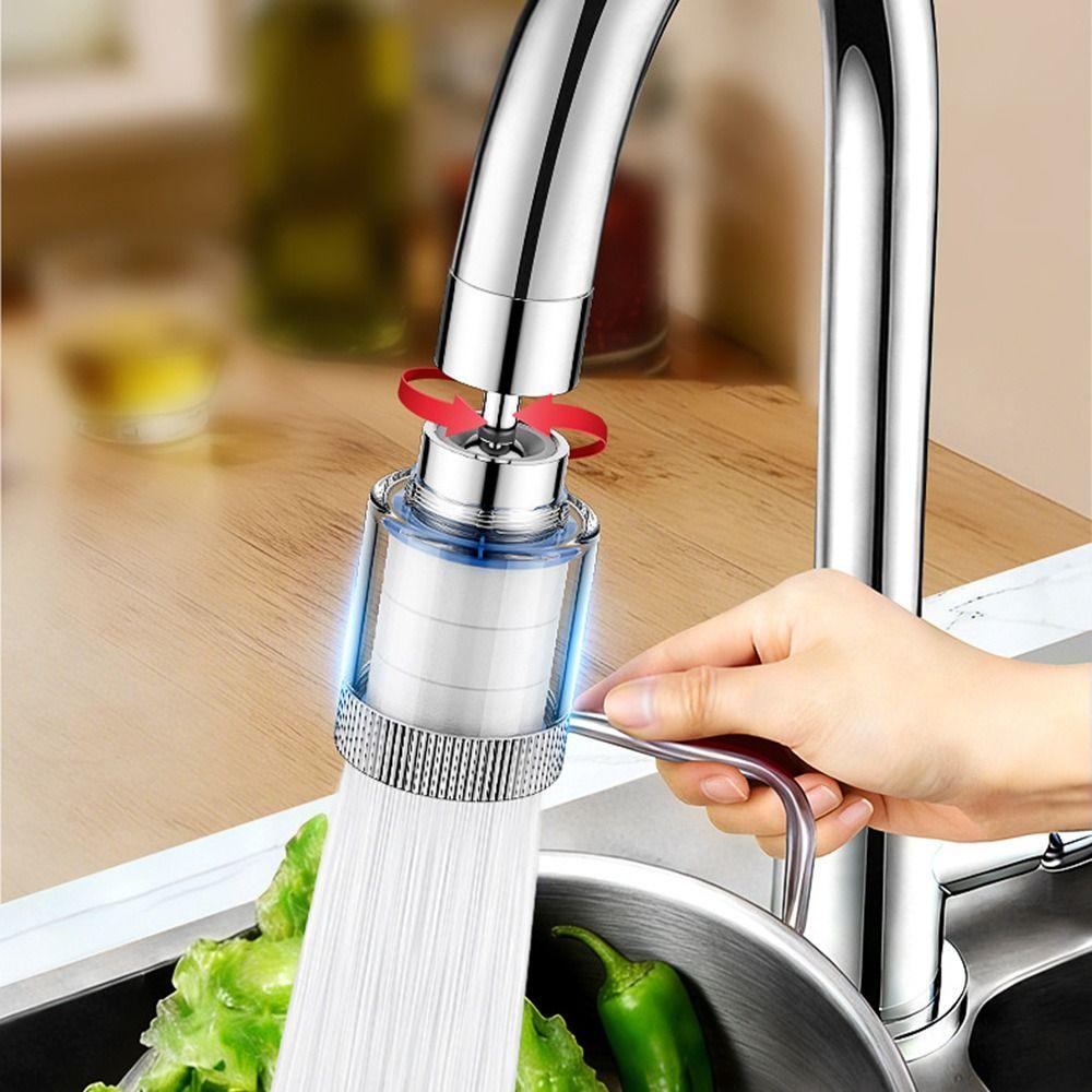 360° Rotate Kitchen Anti-Splashing Faucet Splash Proof Replaceable Filter Faucet  Kitchen Use