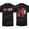 2026 New Summer Motorcycle Race Car No 93 Printed Graphic TShirt Fashion Leisure Sports Large Size Breathable TShirt