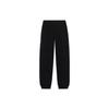Li-Ning Wade Series Solid Color Logo Patch Joggers Men Bottoms Black AKXSB25-1