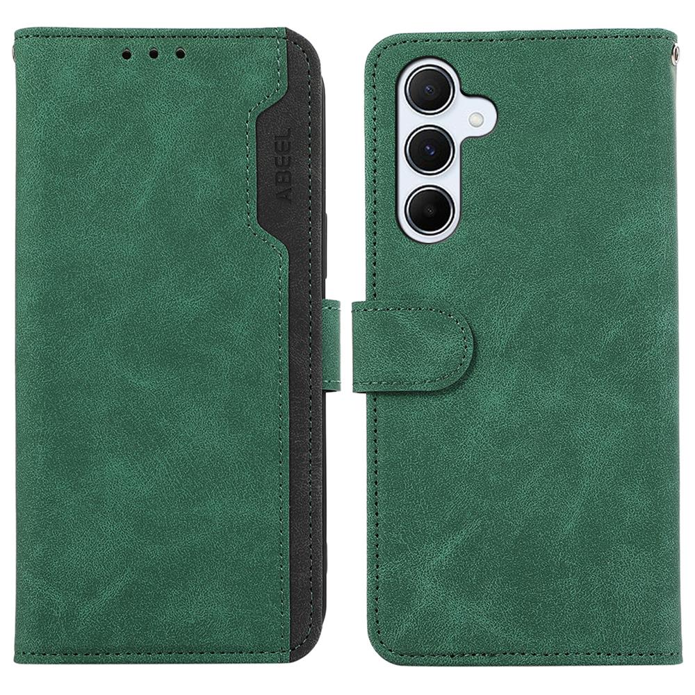 For Samsung Galaxy A36 5G Case Color Splicing Leather Flip Phone Cover RFID Blocking