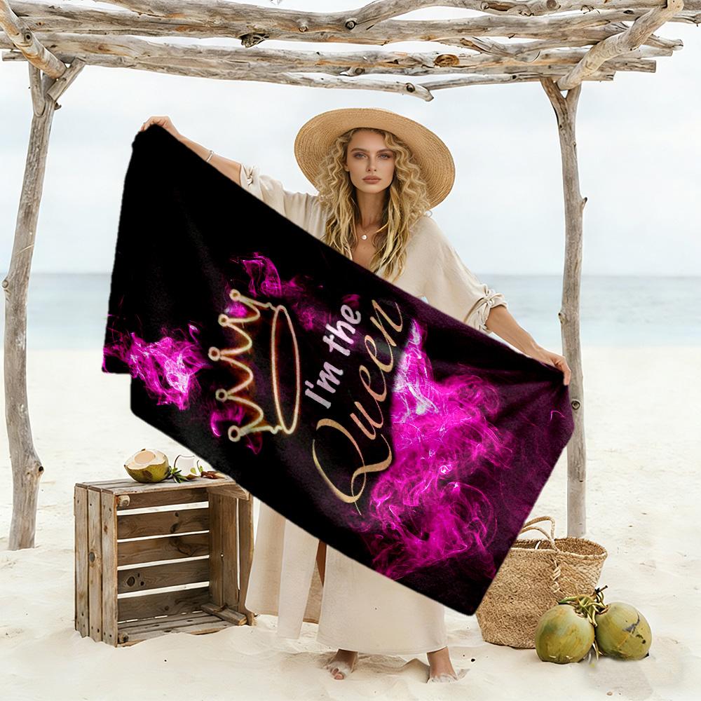 Animal peacock feathers Large Soft Quick Dry Beach Towel for Beach Camping Swimming Beach Yoga Perfect Gift for Friends Family Birthday