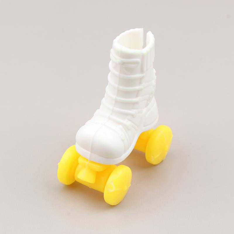 Pink Roller Skates Shoes For  Doll Fashion Short Boots Decorative Sports Toy Play Doll Accessories