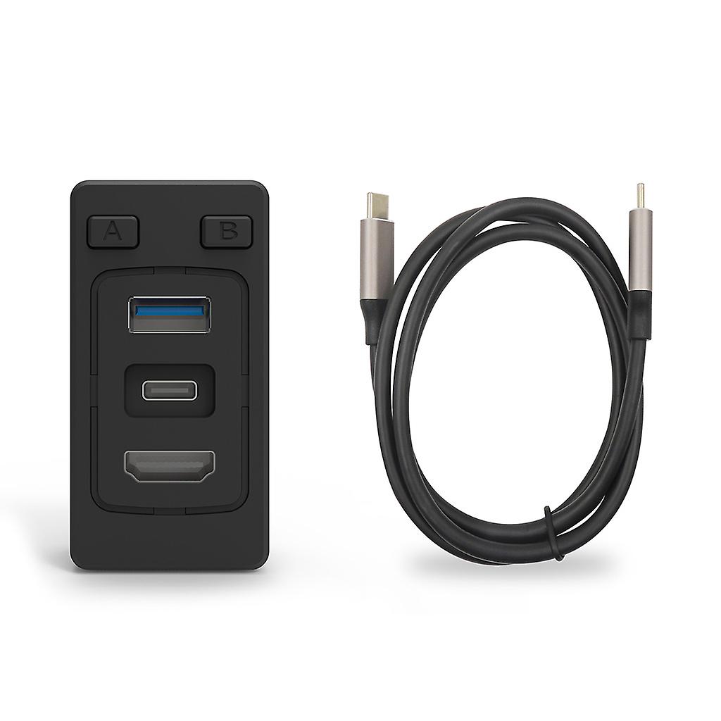 

HBS-230 Bluetooth проекционный экран переключатель передатчик HDMI видео конвертер в NS коммутатор портативный адаптер преобразования 6.3*3.2*2cm чёрный