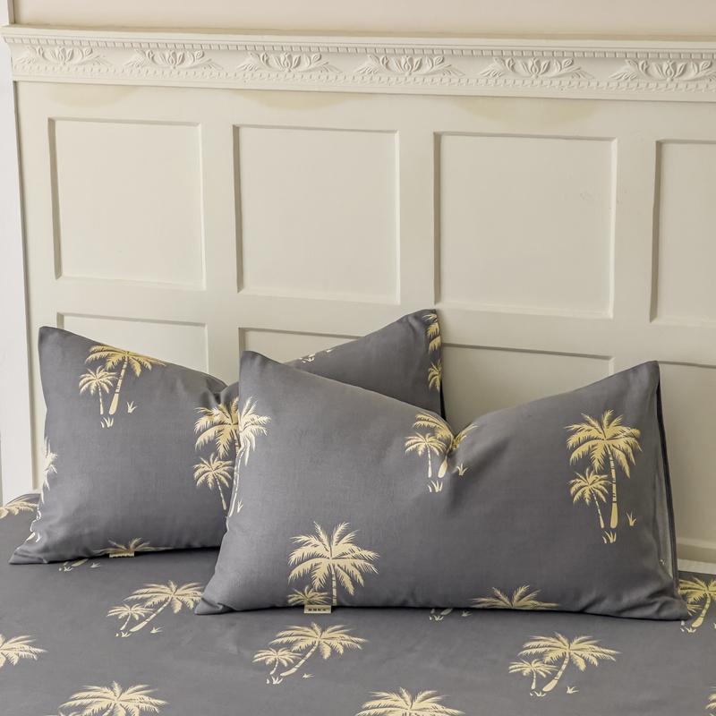 Cotton Thickened Pillowcase 48cm*74cm 2 Piece Beauty Floral Printing Pillow Case Cover For Bedroom