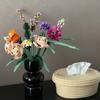 Eternal Artificial Flower Home Decor Building Block Model Brick Moc Bouquet Rose Toy DIY For Women Girls Gift For Mom Girlfriend