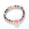 Moonstone Tourmaline Bracelet Strawberry Crystal Bracelet Retro Bangles Women Fashion Jewelry Accessories Gift
