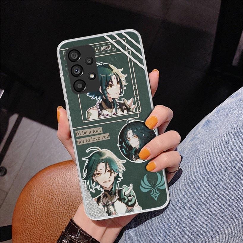 

Xiao Genshin Impact Phnoe Case for Samsung Galaxy A17 A37 A57 A16 A26 A36 A56 A15 A14 A13 A55 A54 A53 A35 A34 A33 A25 A24 A23 A5 Samsung A13 5G