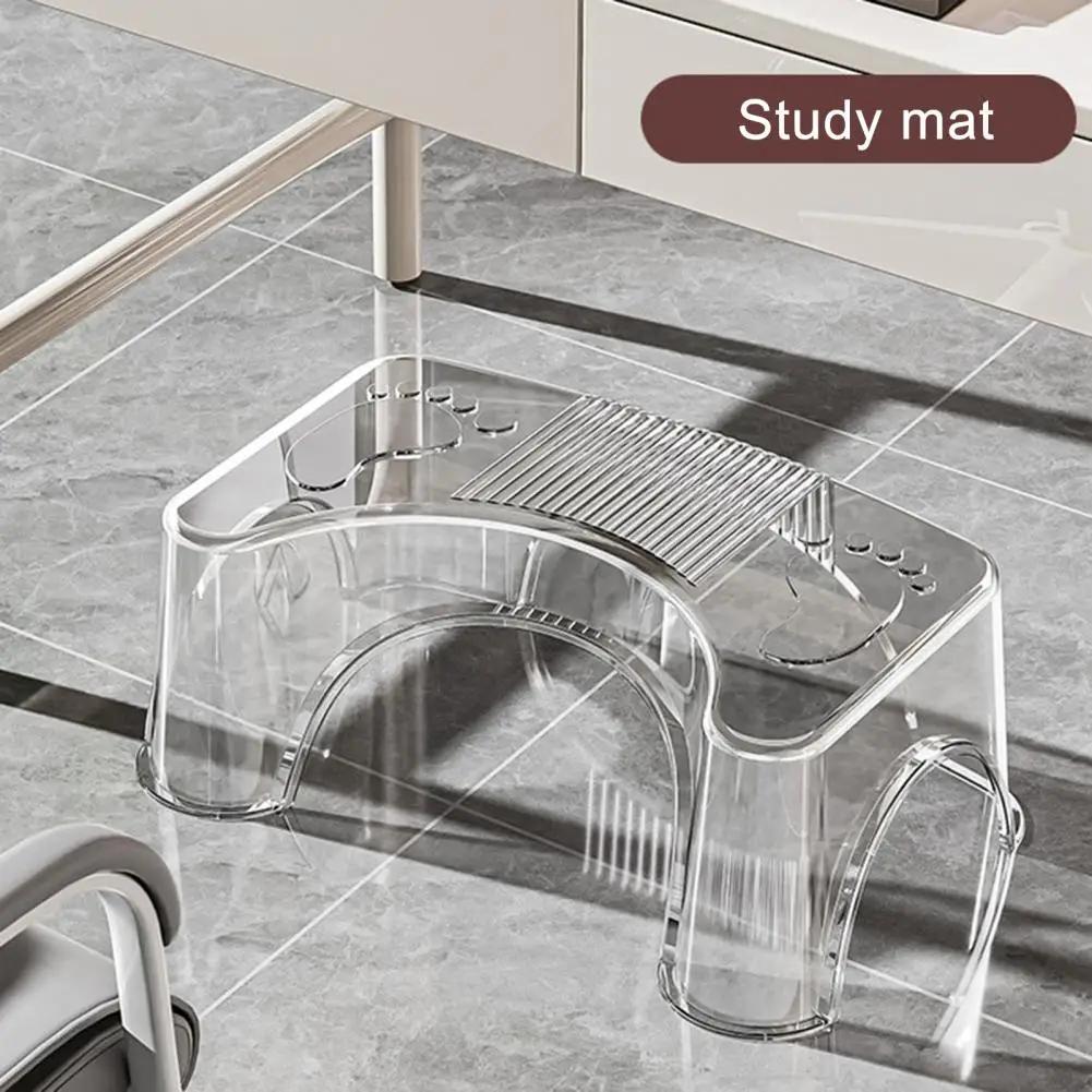 Foot Stool for Toilet Anti-slip Toilet Stool Bathroom Safety Stool with Anti-slip Design Widened Base Safety Stools for Toilet
