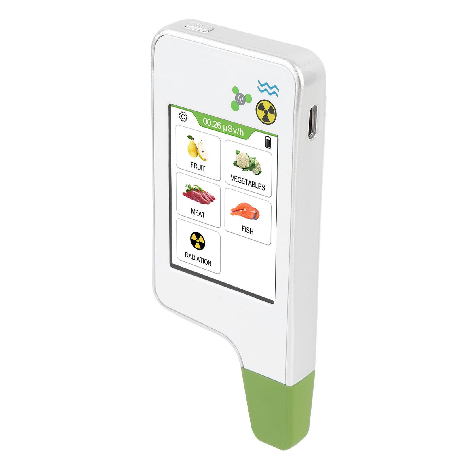 

Portable Digital Nitrate Tester Food Radiation Detector Counter for Fish Meat Fruit Vegetable