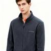 Men's Middle-aged Outdoor Fleece Jacket - Warm, Casual Coat for Dad, Ideal for Spring, Autumn, and Winter.