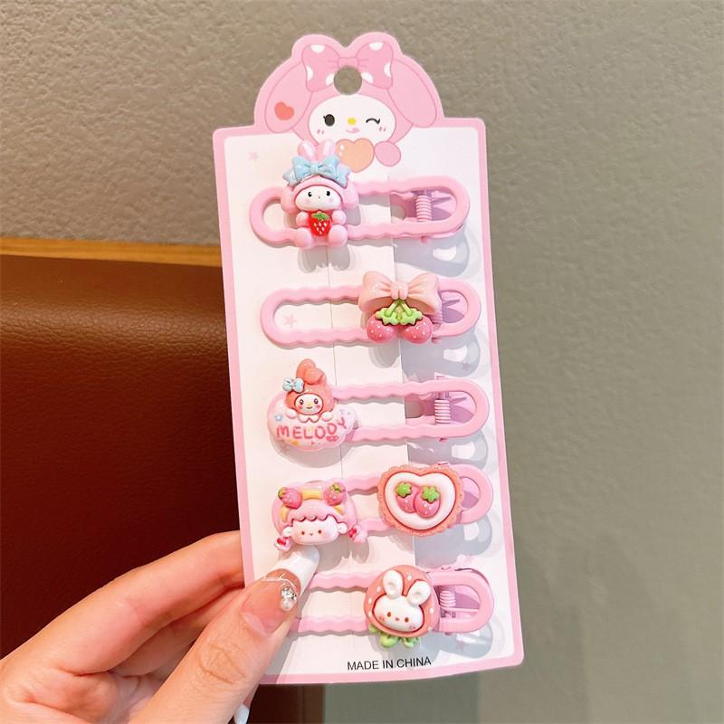 Children'S Hairpin Bag Cloth, Duck Bill Clip Cloth, Bow Root, Princess Hairpin, Cute Little Flower Girl Hair Accessories