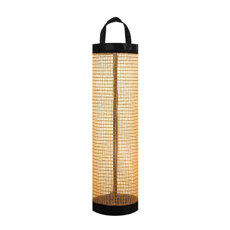 

1 шт. Мешок для мусора Хранение Кухонный органайзер для мусора Держатель для пластиковых пакетов Организация Подвесная сумка для хранения мусора Korbell жёлтый