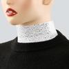 New Premium Modal Cotton False Collar with Rhinestone Detachable Islamic Turtleneck Collar Muslim Women Ramadan Eid Collar