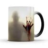 Novelty Heat Sensitive Halloween Decoration Creative Coffee Mug Tea Cup Milk Bottle Drinkware
