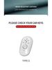 Geely Star Wish Key Cover - Original Color Remote Protective Case with Key Ring and Bag, Car Accessory