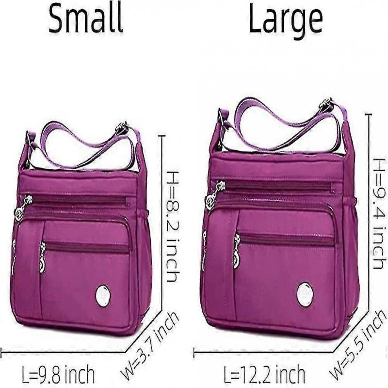 Women Shoulder Handbag Roomy Multiple Pockets Bag Ladies Crossbody Purse Fashion Tote Top Handle Satchel-MXBC