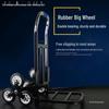 Portable Stair-Climbing Foldable Luggage Cart - Compact Trolley for Easy Transport