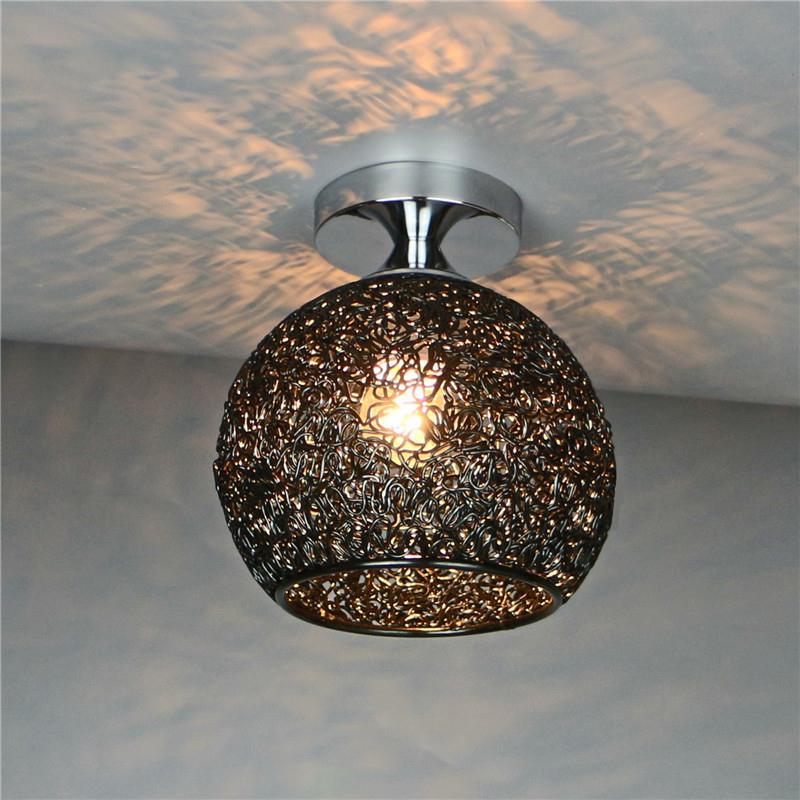 1pcs Modern Colorful LED Ceiling Lamp Bedroom Children's Room Balcony Aisle Corridor Home Lamp Lighting (Without Bulb)