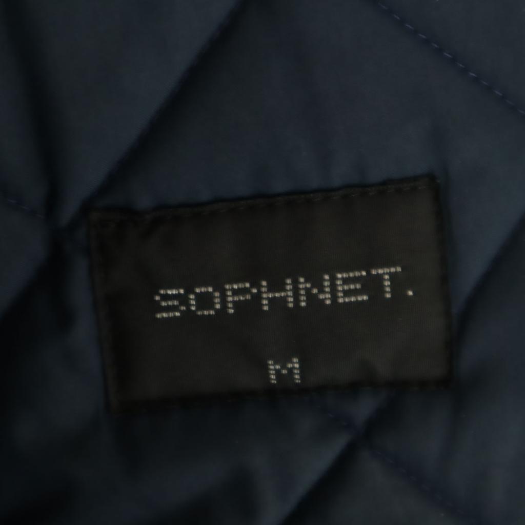 SOPHNET. Made In Japan Duffel Quilted Jacket M Navy Men's Used