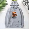 (Premium Hoodies)Panda I'M Not Shy I'M Just Selectively Social Printed Hoodies Women Fleece Long Sleeves Funny Pullover