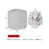1 PcsFoxes Candle Silicone Mold Handmade Desktop Decoration Gypsum Epoxy Resin Aromatherapy Candle Silicone Mould