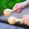 Wood Maraca Music Toy Early Education Toy For Children'S Orff Percussion Instruments