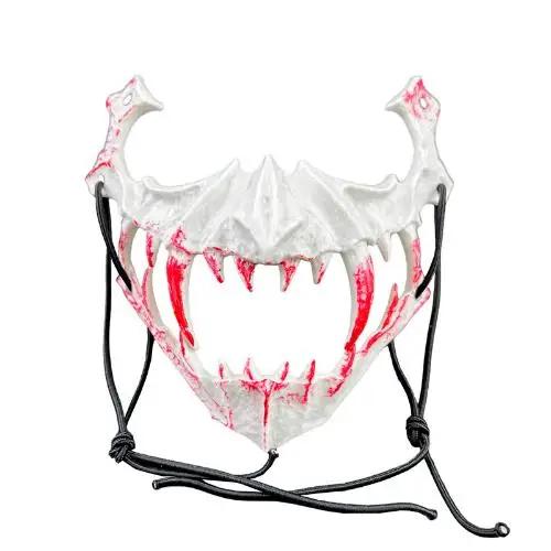 Halloween Cosplay Costume Kit Animal Dragon God Tengu Mask Terrifying Yasha Costume for Men Women Party Anime Cos