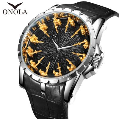 Classic Quartz Men's Watch Waterproof Fashion Personality Trend Watch Men