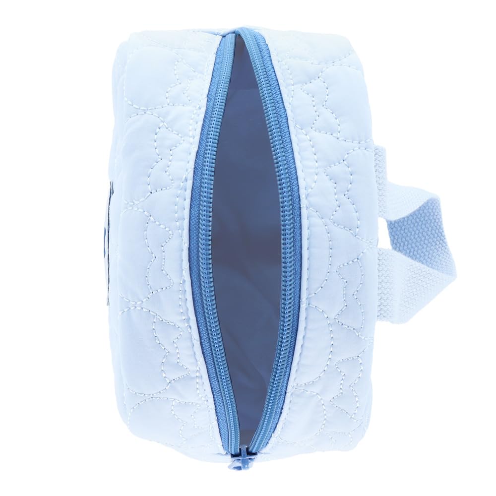Stationery Chiikawa Quilted Pouch with Hachiware Sun-Star Handle, (S2323567)
