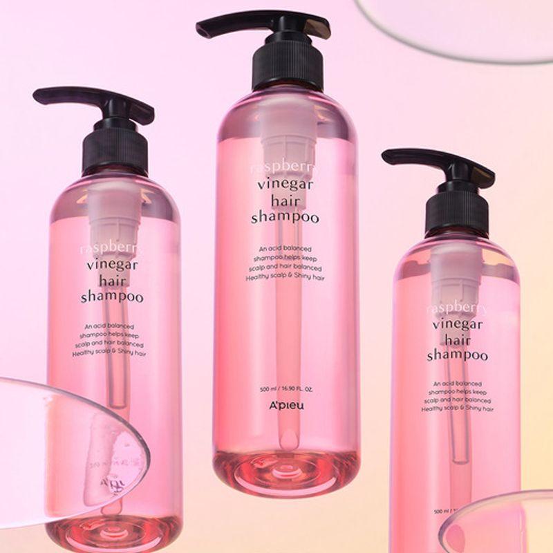 APIEU [A pieu] Raspberry Vinegar Hair Shampoo ONE