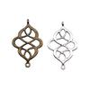 Double Hole Bow Connectors Cute Ribbon Charms For Earring And Bracelet Making