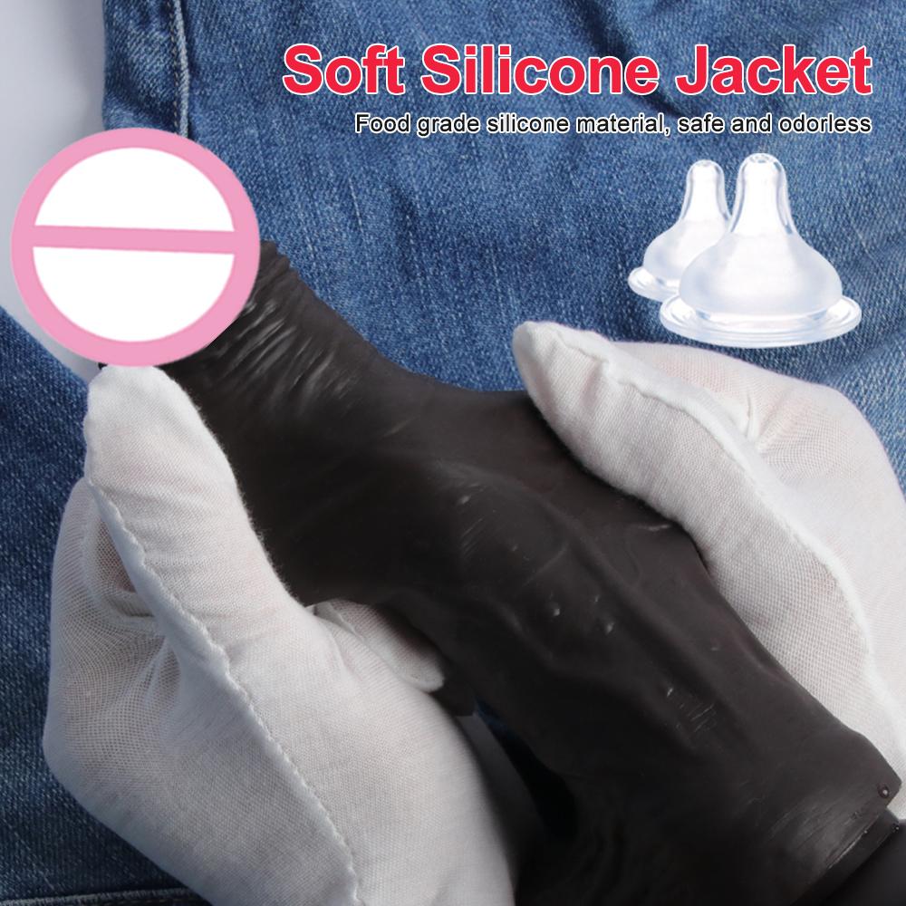 Thrusting Dick Black Dildo Elescopic Vibrating Dildo Vibrator Heating Sex Toy G-Spot Anal Stimulation Vibrating For Women