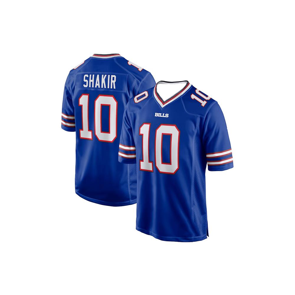 24-25 Adult Buffalo American Football Jersey Rugby Jersey Sportswear Training Jersey T-shirt Bills Allen 17 Number