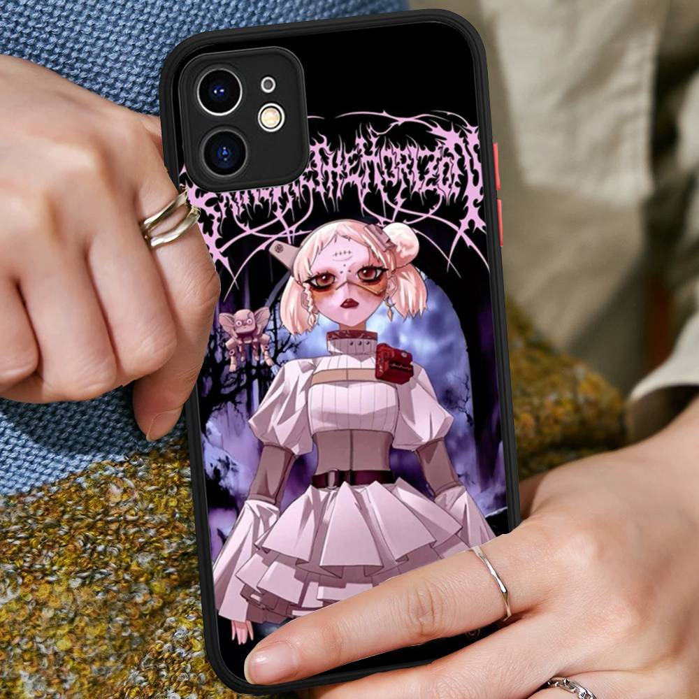 B-Bring Me The Horizon BMTH Phone Case For IPhone 11 12 13 14 15 16 Pro Plus X XS MAX Matte Bumper Shockproof Cover