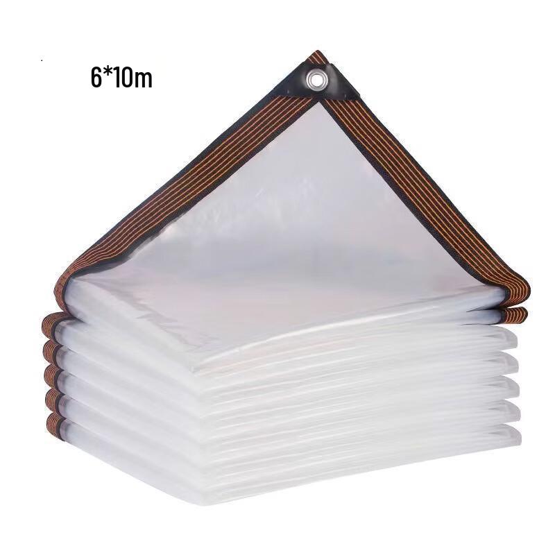 ZISIZ Transparent Rainproof Plant Tarp