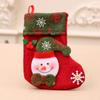 1PC Cartoon Christmas Socks Ornaments Merry Christmas Decorations Home Christmas Gifts Xmas Noel Navidad Happy New Year Supplies