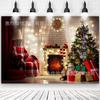 Background Photo Christmas Photography Backdrops Room Decoration Holiday