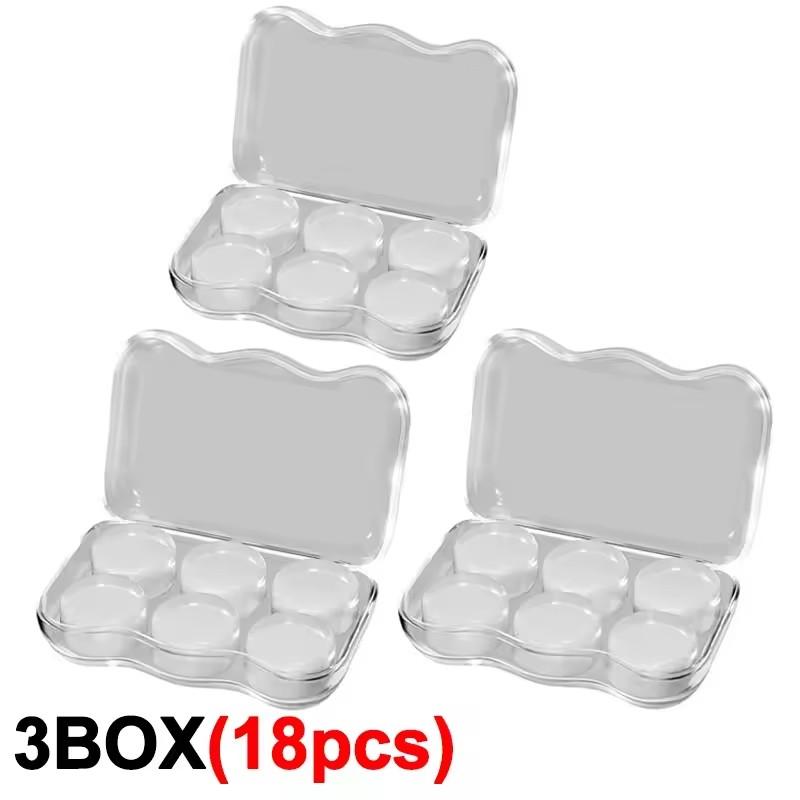 Soft Silicone Earplugs Wax Ear Plugs Reusable Noise Cancelling Gel Ear Plugs Waterproof Earbuds for Sleeping Flying Swimming