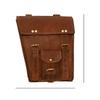 Vintage Leather Motorcycle Saddle Bags Set of 2  Handmade Full-Grain Heavy Duty Biker Luggage
