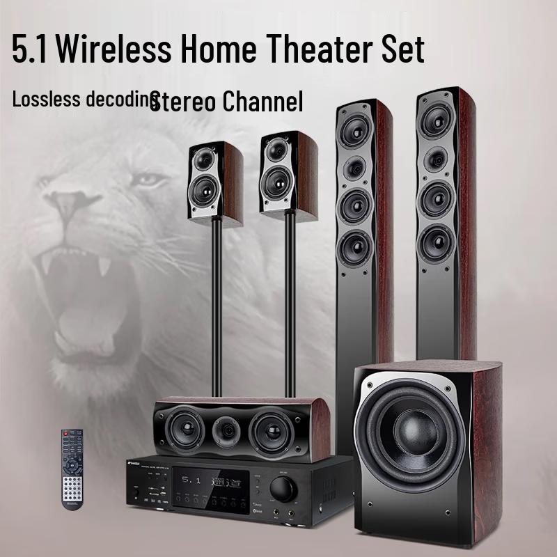 SANSUI F8 5.1ch Wireless Home Theater KTV Audio System CN Plug (adapter Included)